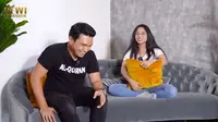 Dewi Perssik kolaborasi bareng Aldi taher di channel YouTube terbarunya. (Sumber: YouTube/DEWI PERSSIK)