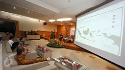 Suasana launching hitung mundur Gerhana Matahari Total di Jakarta, (14/1). Pada 9 Maret 2016, Indonesia akan melihat fenomena Gerhana Matahari Total. (Liputan6.com/Immanuel Antonius)