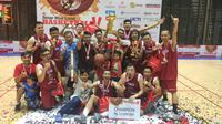 Tim basket EMTEK berhasil menjadi juara Sinar Mas Land Basketball Tournament (SMLBT) 2017 (Thomas)