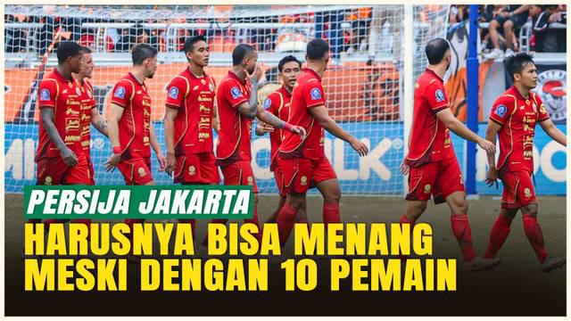 Persija Jakarta harus puas bermain imbang melawan Malut United meski tampil dengan 10 pemain. Mauricio Souza menegaskan bahwa Macan Kemayoran sebenarnya pantas meraih kemenangan. Simak reaksi lengkap sang pelatih usai pertandingan!