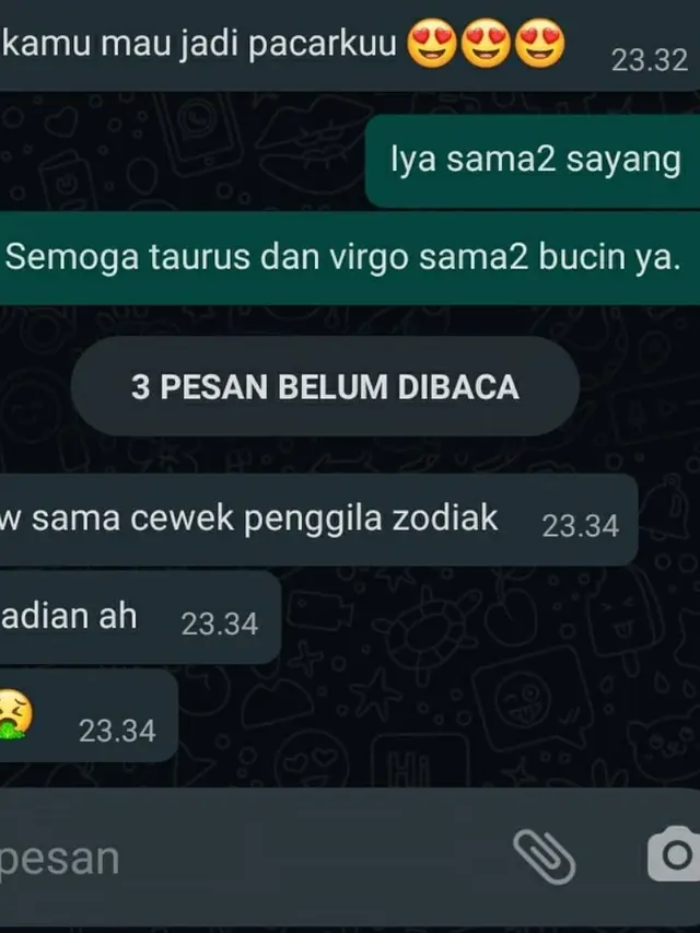 6 Chat Gagal Pacaran dengan Gebetan Ini Kocak, Ada Masalah dengan Weton