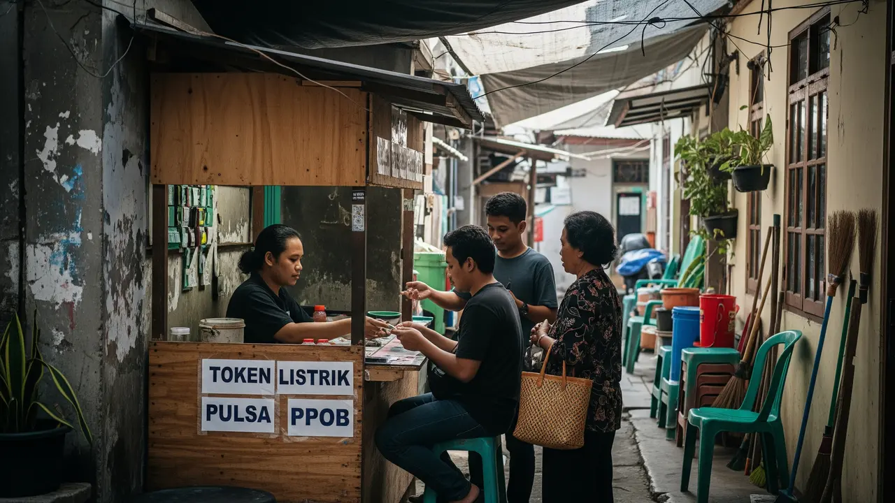 Ide Jualan ‘Receh’ tapi Banyak Dicari dan Cepat Laris di Dalam Gang dengan Produk Token Listrik dan Pulsa