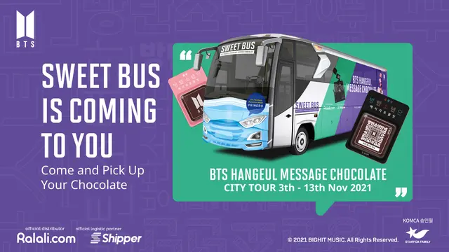 [Fimela] BTS Hangeul Message Chocolate