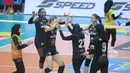 Tim putri Jakarta Popsivo Polwan berhasil menyapu bersih kemenangan dalam dua laga di Malang. Sementara Gresik Petrokimia Pupuk Indonesia  kembali tumbang di PLN Mobile Proliga 2025. (Dok. PLN Mobile Proliga 2025)