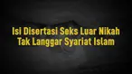 Mahasiswa program doktor UIN Sunan Kalijaga Yogyakarta, Abdul Aziz ajukan disertasi berjudul “Konsep Milk Al Yamin Muhammad Syahrur sebagai Keabsahan Hubungan Seksual Nonmarital”.