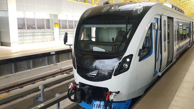 LRT Palembang penunjang Asian Games 2018 (Dok Foto: Kemenhub)