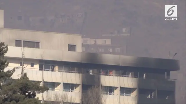 Serangan selama 12 jam terjadi di hotel mewah di kabul, Afganistan, menyebabkan 6 orang tewas. Taliban mengklaim serangan tersebut.