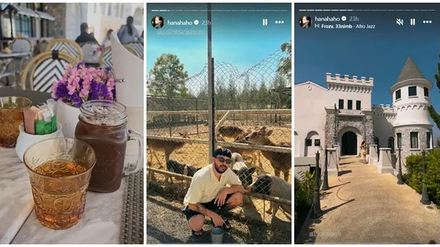 6 Potret Honeymoon Hana Saraswati, Sempat Tertunda karena Gala Premiere Film