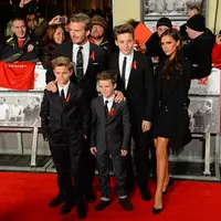 Keluarga David Beckham (AFP/Bintang.com)