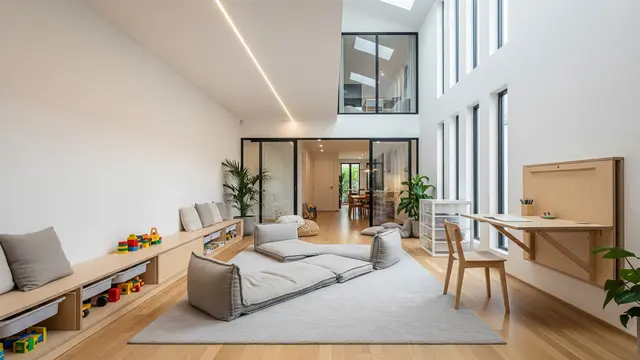 Ruang Tengah Multifungsi sebagai Inti Rumah