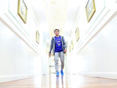 Evan Dimas Darmono lahir di Surabaya, 13 Maret 1995. (Bola.com/Nicklas Hanoatubun)