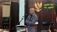 Menteri Koperasi dan UKM saat konferensi pers di Kantor Kemenkop dan UKM, Senin (27/3/2023)