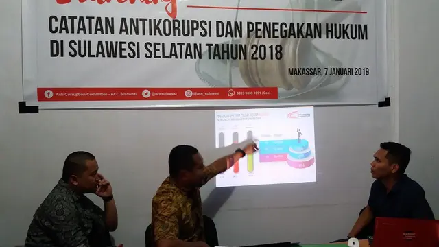 ACC Sulawesih tagih progres penyidikan kasus dugaan korupsi Bandara Mangkendek Tana Toraja (Liputan6.com/ Eka Hakim)