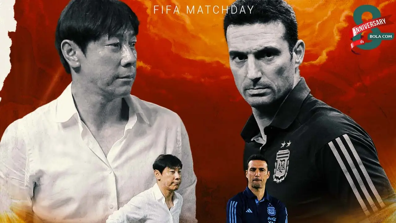 FIFA Matchday - Timnas Indonesia Vs Argentina - Shin Tae-yong dan Lionel Scaloni