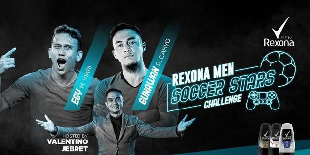 Tonton Lagi Rexona Men Soccer Star Challenge, Kali Ini Egy Maulana Vs Gunawan Dwi Cahyo