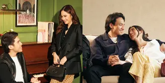 Syifa Hadju-El Rumi dan Ameera Khan-Jefri Nichol adu tampil bucin dengan gaya romantis. Kedua pasangan ini kenakan busana dari Gucci Cruise 2025 yang bisa jadi inspirasi busana Valentine Date (@syifahadju @jefrinichol)