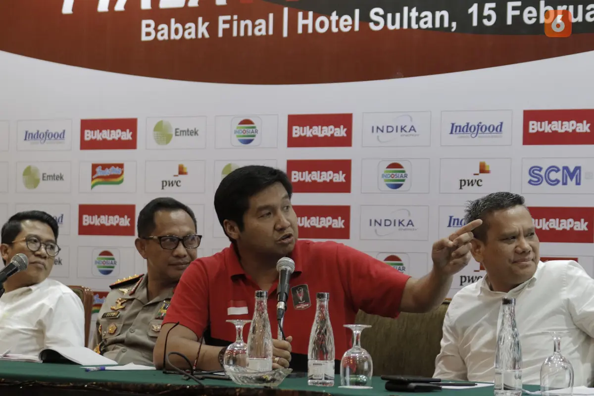 Konferensi Pers Jelang Final Piala Presiden 2018