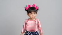 8 Model Baju Anak Perempuan 1-5 Tahun Motif Polkadot & Stripe, Lucu dan Nyaman Dipakai