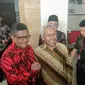 Petinggi Demokrat Agus Hermanto Temui Sekjen PDIP Hasto Kristiyanto (Liputan6.com/Putu Merta Surya Putra)