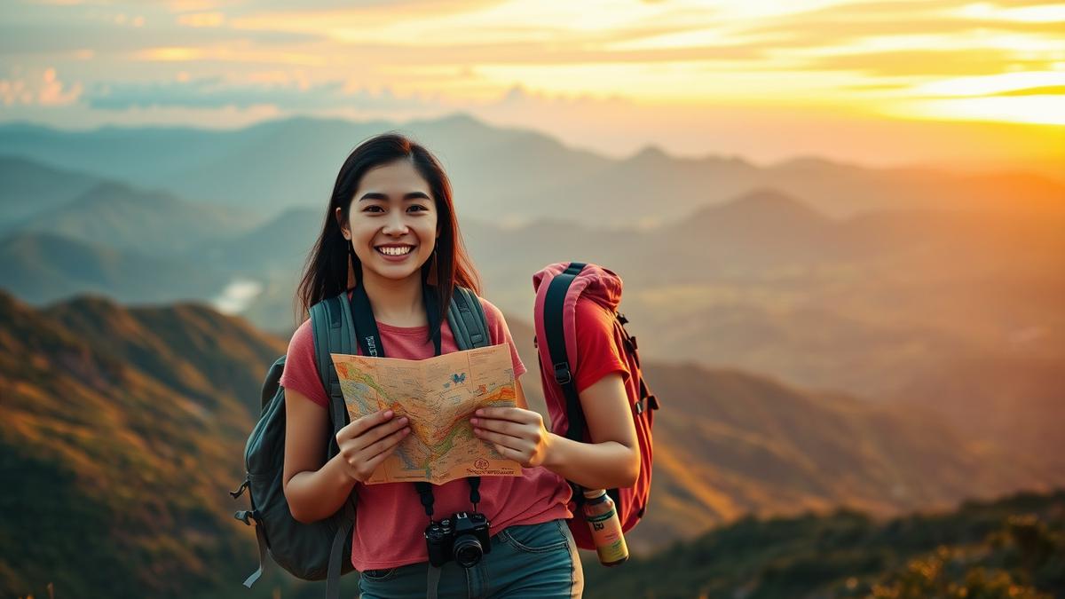 foto panduan traveling untuk pemula