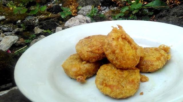 Ilustrasi perkedel, kentang