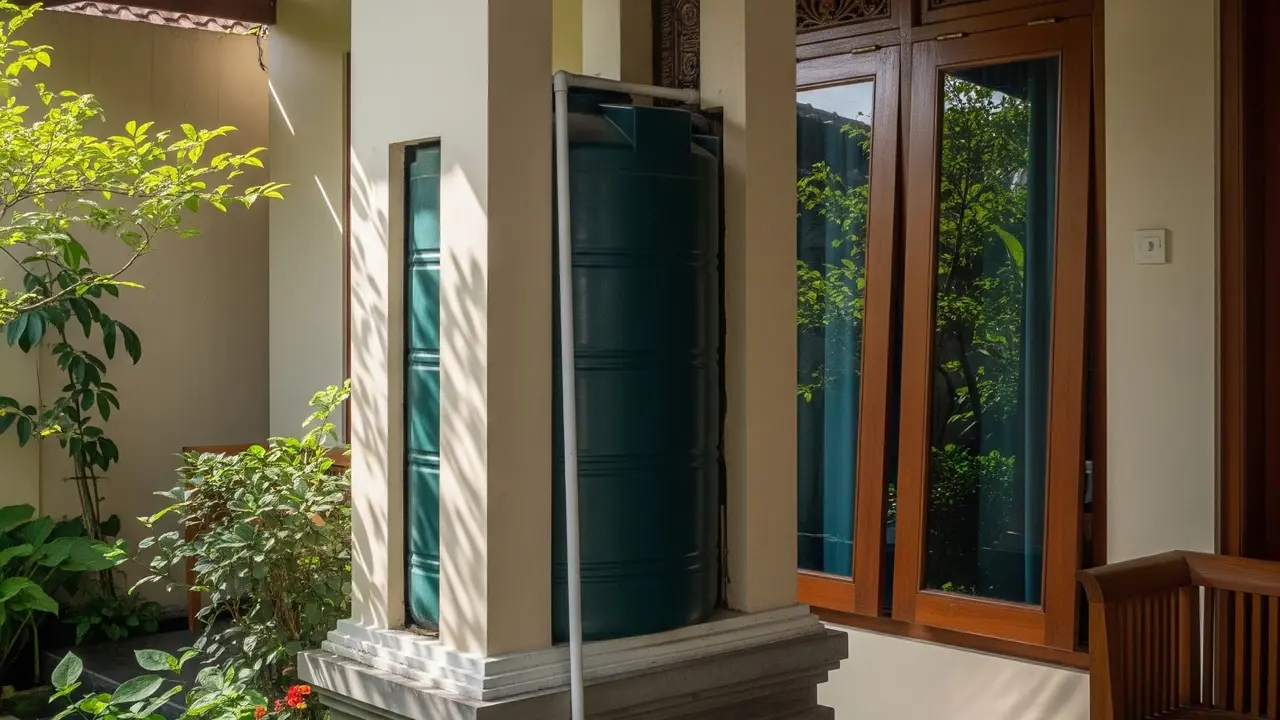 9 Letak Toren Air di Rumah Sempit