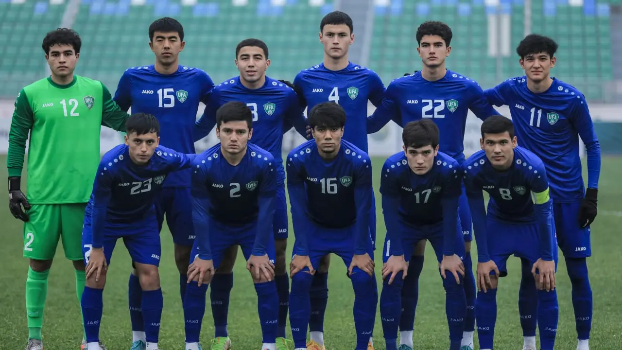 Starting XI Timnas Uzbekistan U-20