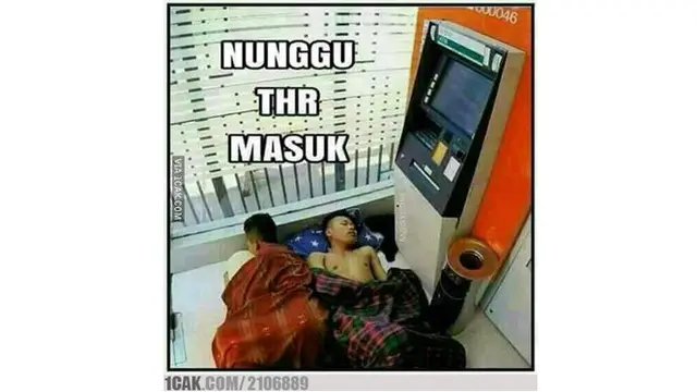 Meme THR (Sumber: 1cak)