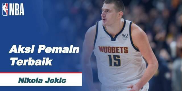 VIDEO: Nikola Jokic Jadi Bintang Kemenangan Denver Nuggets Saat Taklukkan Golden State Warriors 131-124 di NBA