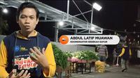 Abdul Latif Muawan, koordinator Sedekah Sayur