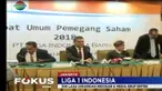Usai mengadakan rapat umum pemegang saham di Hotel Sultan Jakarta, selama 4 jam Berlinton Siahaan selaku Direktur Utama PT Liga Indonesia baru, mengumumkan kick off Liga Satu Indonesia tahun 2018.
