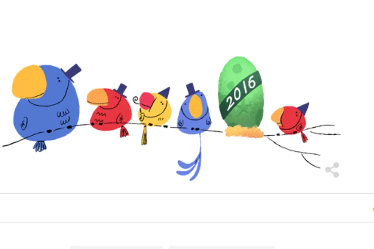 Sambut Malam Tahun Baru, Google Persembahkan Doodle Unik