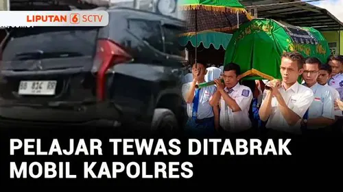  Mobil Dinas Kapolres Madina Tabrak Siswi SMA hingga Tewas