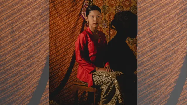 Ilustrasi kebaya, adat Jawa