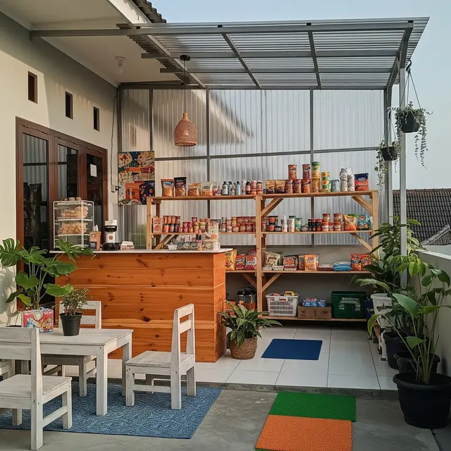 Warung dari Teras Rumah untuk Pensiunan (Gemini AI)