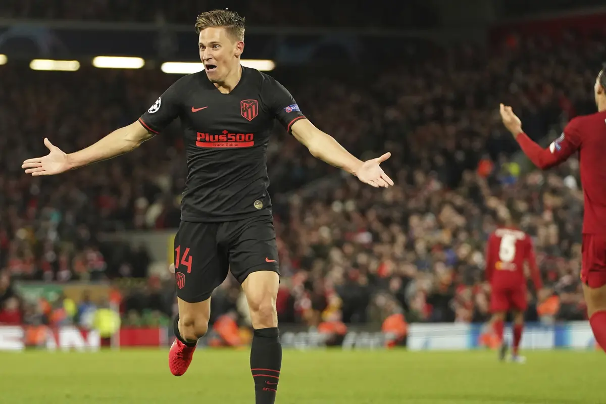 Taklukkan Liverpool di Anfield, Atletico Lolos ke Perempat Final