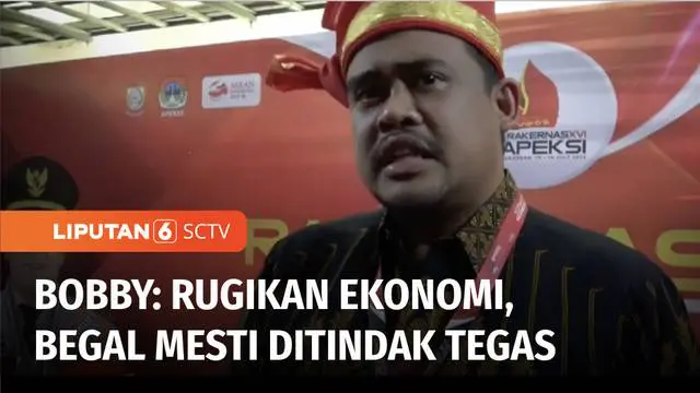 Wali Kota Medan, Bobby Nasution kembali menegaskan perlunya tindakan tegas terhadap para pelaku begal. Selain bertindak kriminal, para pelaku begal juga dinilai merugikan kegiatan ekonomi masyarakat.