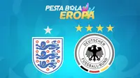 Piala Eropa - Euro 2020 Inggris Vs Jerman (Bola.com/Adreanus Titus)