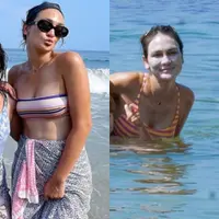 Tampilan Percaya Diri Luna Maya Tanpa Makeup saat di Bali. [@lunamaya]