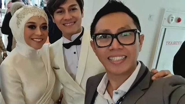Eko Patrio di tasyakuran pernikahan Lesti Kejora dan Rizky Billar. (Instagram/ ekopatriosuper)
