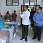 Presiden Joko Widodo melakukan inspeksi mendadak (sidak) dalam kunjungan kerjanya ke Kabupaten Subang. (Foto: Merdeka)