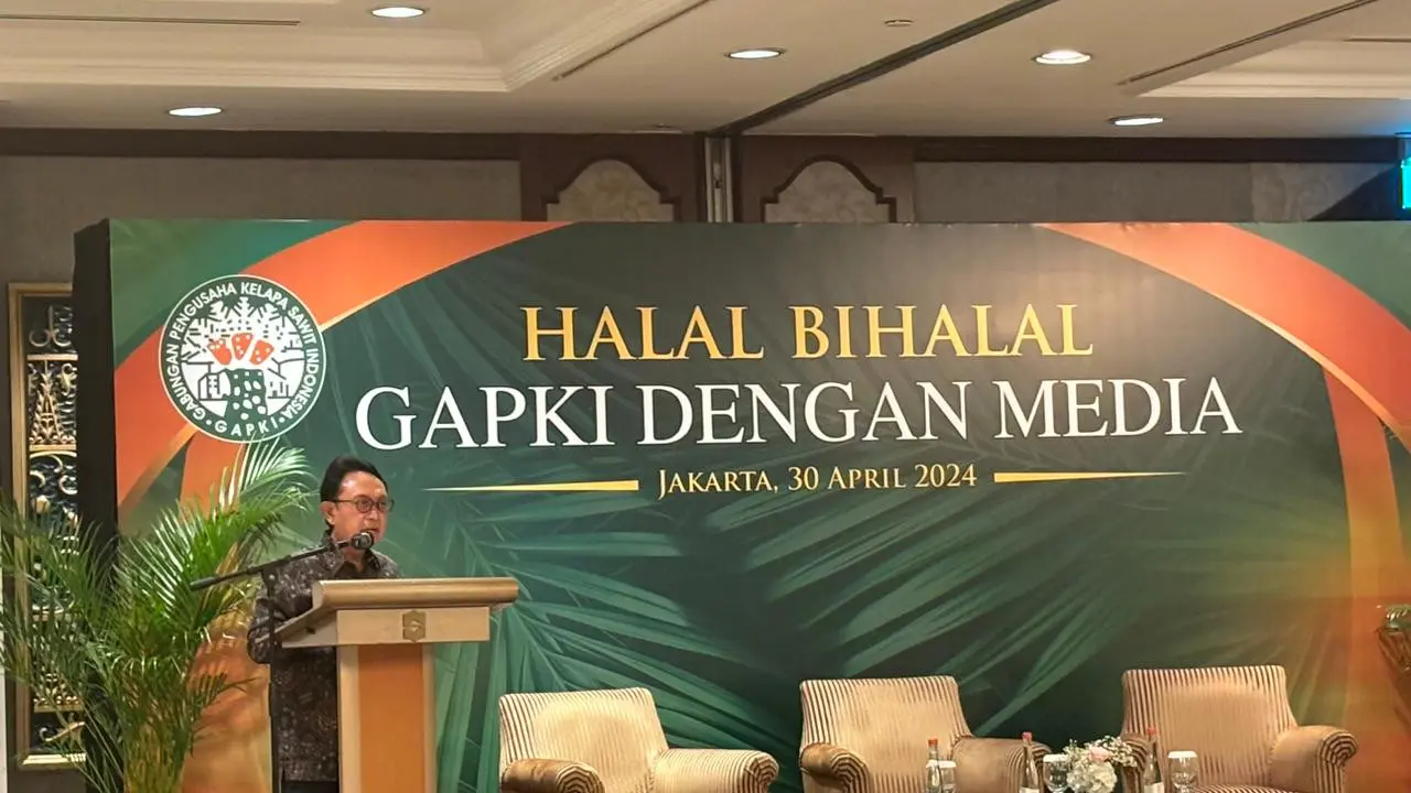 Ketua Umum Gabungan Pengusaha Kelapa Sawit Indonesia (Gapki) Eddy Martono. (Foto: Liputan6.com/Tira Santia)