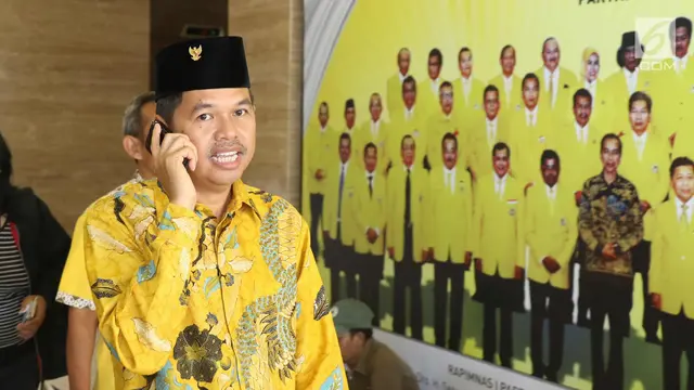 Ketua DPD partai Golkar Dedi Mulyadi