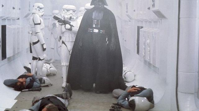 Darth Vader di Star Wars: Episode IV - A New Hope. (Lucas FIlms/ 20th Century Fox)