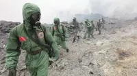 Zat Beracun Ditemukan di Ledakan Tianjin, Warga Dievakuasi. (BBC)