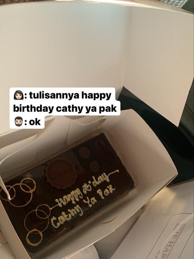 Kue Ulang Tahun yang Gagal karena Salah Tulis, Bikin Ngakak. (Sumber: Twitter/aldapsptsr)