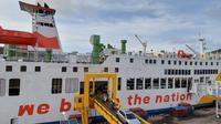 Layanan mudik dan arus balik dengan kapal penyerangan khususnya di lintas Merak-Bakauheni pada masa Angkutan Lebaran 2023 diyakini bakal lebih baik dari Lebaran 2022. (Dok. ASDP)