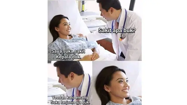 5 Meme Lucu Percakapan Dokter Dengan Pasien Ini Bikin Geregetan Hot