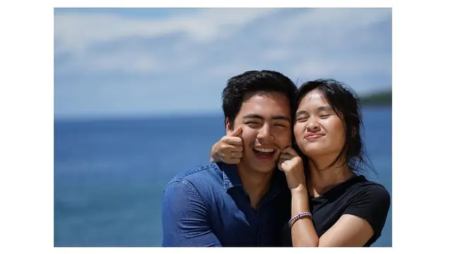 Jarang Terekspos, Ini 7 Potret Mesra Gritte Agatha dan Kekasih