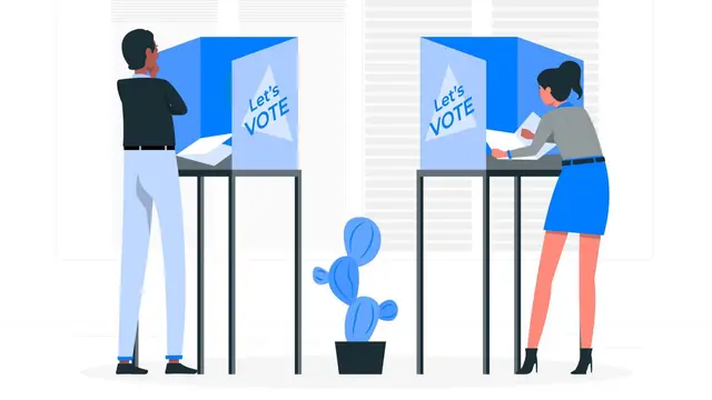 Ilustrasi vote, memilih, pemilu